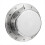 Kitchen Timer Mechanical Manual Stainless Steel with Magnetic Silver 1