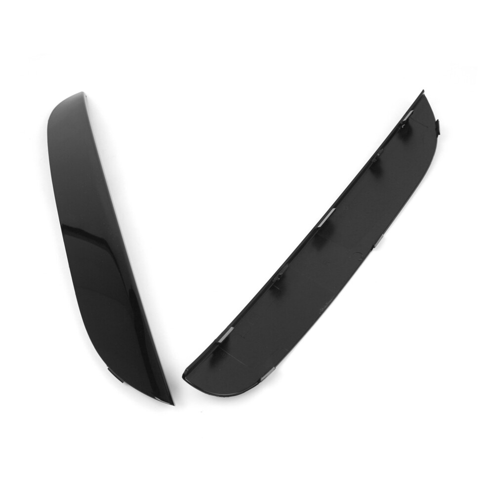 Bmw F02 Lci M Model Front Bumper Grill Trim Sets 51118047727/28 Black 5041349165574