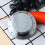 Kitchen Timer Mechanical Manual Stainless Steel with Magnetic Silver 6
