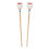 2Pcs Marimba Yarn Mallets Soft Comfortable Handle 9