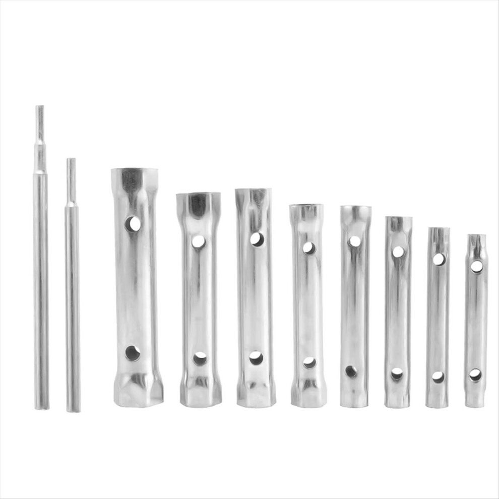 10Pcs Shower Valve Socket Wrench Set Double-Ended Tubular Spanner Set 4711736632132