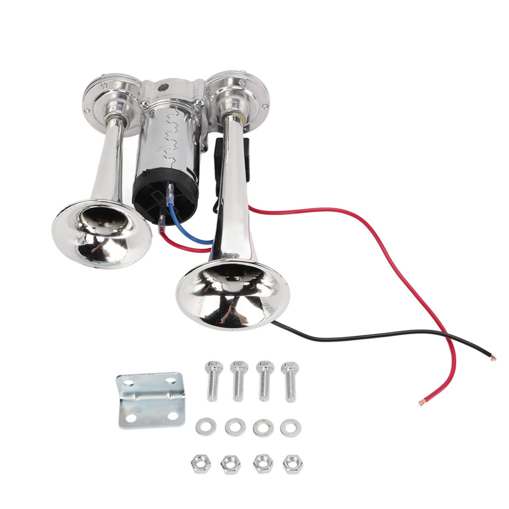 Truck Air Horn 12V 130Db Dual Trumpet Super Loud 8320539167466