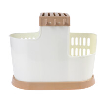 Stäbchen Besteck Container Lagerregal Perlmutt Lipgloss Weiß