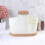 Stäbchen Besteck Container Lagerregal Perlmutt Lipgloss Weiß 5