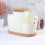 Stäbchen Besteck Container Lagerregal Perlmutt Lipgloss Weiß 9