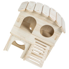 Hamsterkäfig Aus Holz Beißhaus Zartes Versteck Käfigversteck