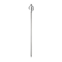 Camping Zeltnägel Edelstahl Zeltpflöcke Robust Silberfarben