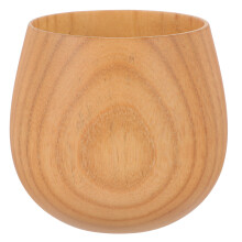 holz kaffeetasse camping milchteebecher weinglas bierkrug reisetasse