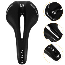 Gepolsterter Bike Sitzsattel Schwarz Ergonomisch Für Fahrrad