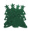 4Pcs Christmas Tree Cutlery Containers Lovely Tableware Pouches 4