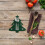 4Pcs Christmas Tree Cutlery Containers Lovely Tableware Pouches 11