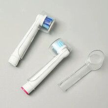(Clear, 5pcs/set) 5pcs/set Electric Toothbrush Head Dust Cover, Clear Portable Dustproof Toothbrush Head Protective Case for Travel, Oral Care Supplies for