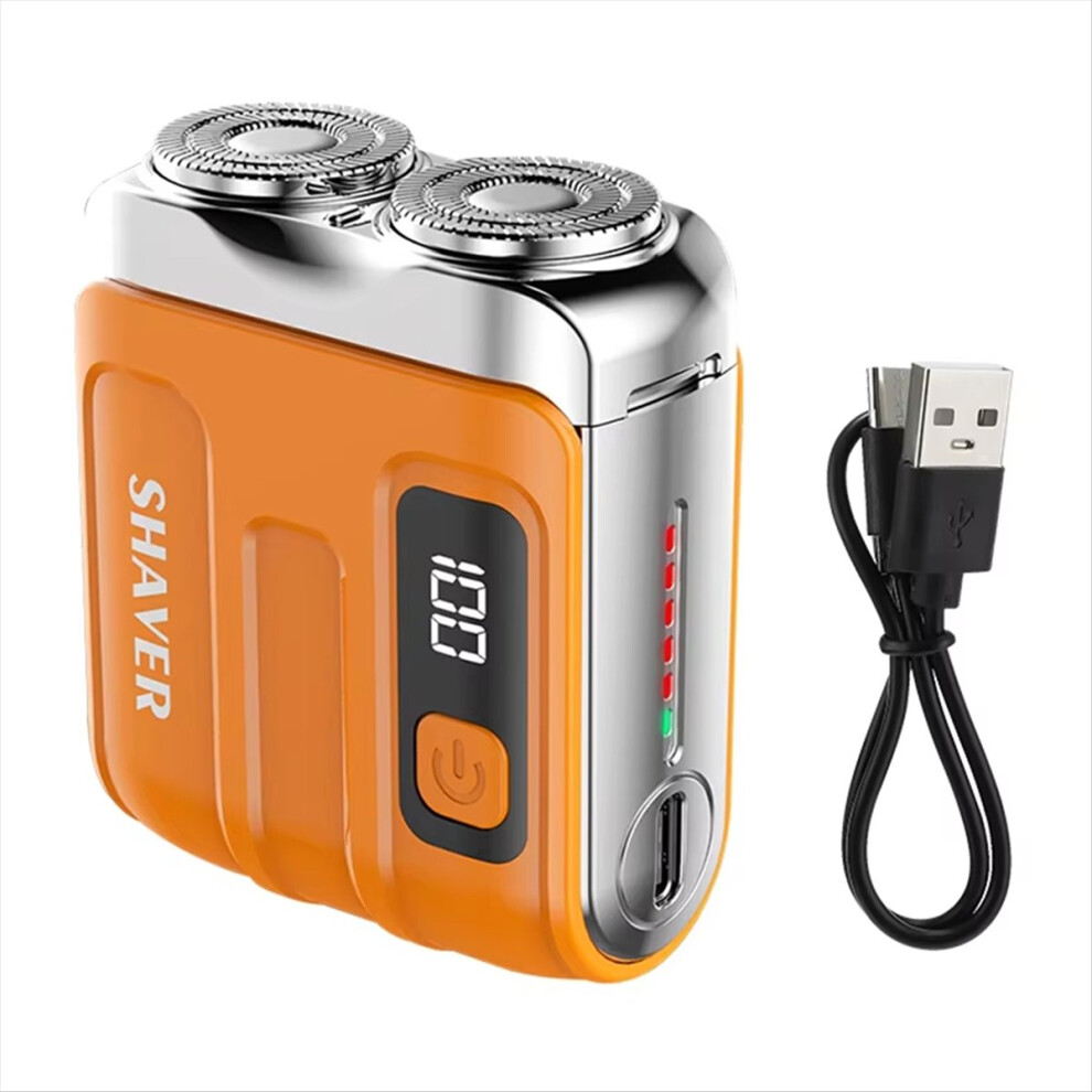 Merkkitã¶N Rechargeable Digital Display Shaver For Men - Portable & Powerful