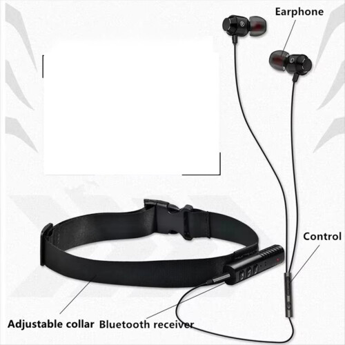 Fone de ouvido de anime com bluetooth e colar de cosplay 2