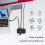 USB 3.0 KVM-switch Hub Dockingstation 2 Computer Delen Printer 7