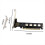 Placa de expansão PCI-E X16 Split 4 portas Oculink SFF8611 e 8612 7