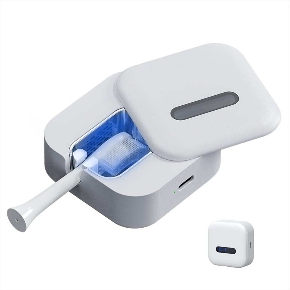 Merkkitã¶N Portable Toothbrush Cleaner With Usb Rechargeable