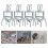 4 Pack Mole Traps Mole Trap Εύκολη ρύθμιση, επαναχρησιμοποιήσιμη γρήγορη σύλληψη 2