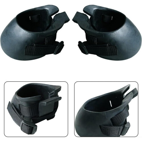 Rubber Boots For Horses, 2 Pack, Medium (M), Protective Wound Care Horse Boots 1