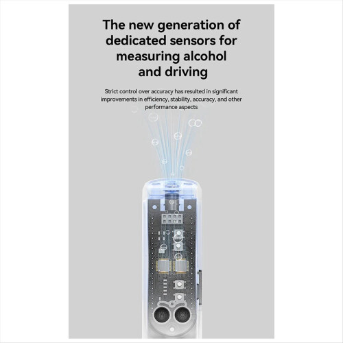 Non-contact Alcohol Tester, High-precision with HD Large Screen 2