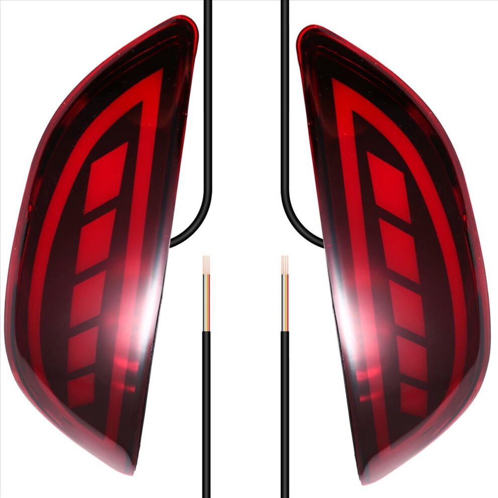 Car Led Rear Bumper For Hyundai Accent Verna Solaris Brio Light 4713049611682