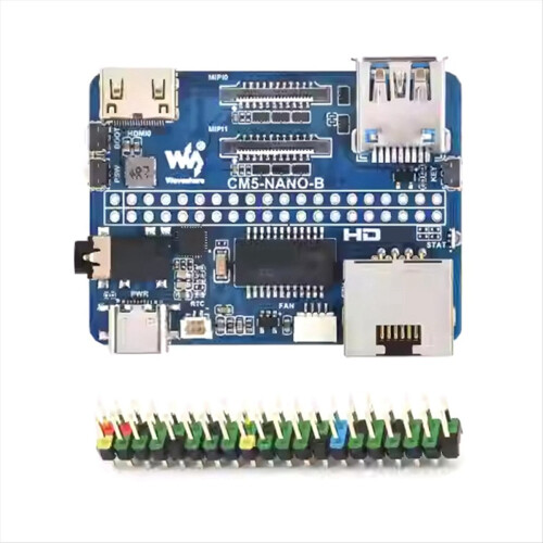Waveshare CM5 Mini Base IO Board NANO B for Raspberry Pi
