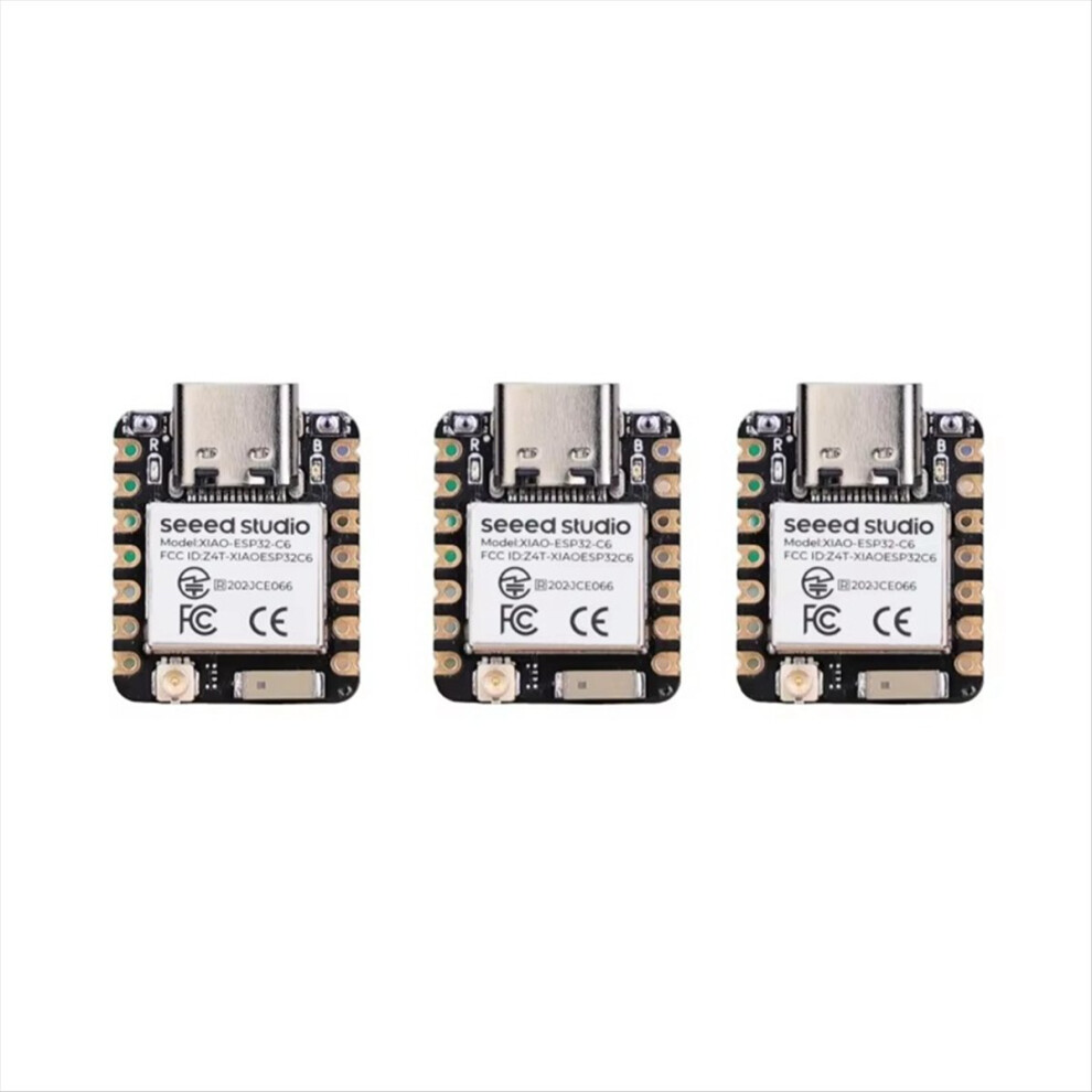 For Xiao Esp32c6-2.4 Ghz Wifi 6,Bluetooth 5.3 For Zigbee Thread 3Pcs 4711764320322