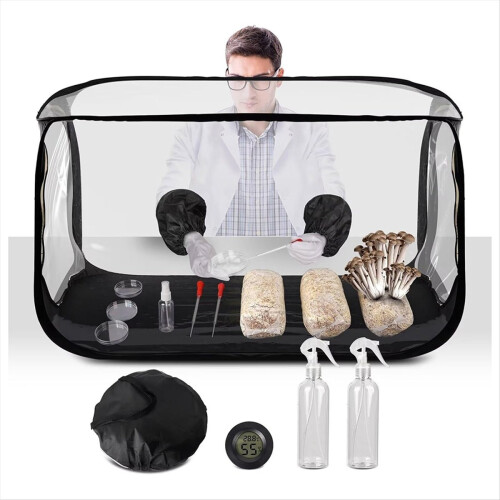 Large Still Air Box Mushroom Grow Tent - Large Workstation, 1