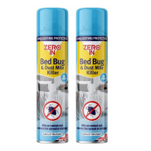 Quebec Zero in Effective Bed Bug Killer Spray for Bedbugs Mites Long Lasting 12 Months Protection Natural Fresh Linen Fragrance Child Pet Safe