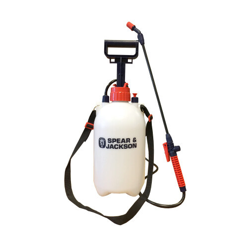 Spear & Jackson Spear  Jackson 5LPAPS 5 Litre Pump Action Pressure Sprayer