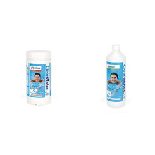 Clearwater CH0008 PH Minus Decreaser for Swimming Pool and Spa Treatment CH0009 Clarifier for Swimming Pool and Spa Treatment 1 Litre