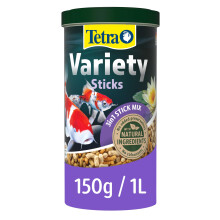 Tetra Pond Fish Food Variety Sticks 150g  biologically balanced for pond fish