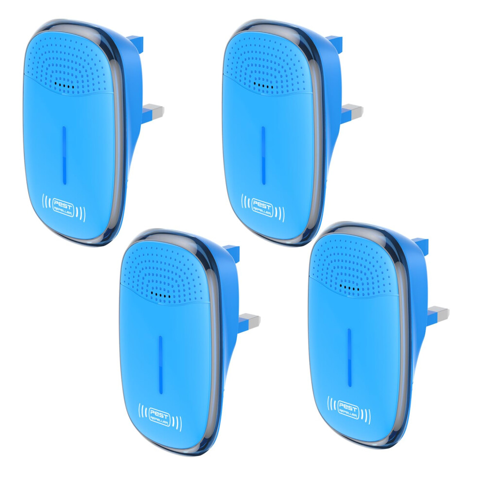 Upgraded Ultrasonic Pest Repeller Indoor Mouse Repellent Plug in Pest Control for Roach Rodent Mouse Bugs Mosquito Mice Spider Ant Harmless to Pets a-image-OPC-PKFKRMC-NEW