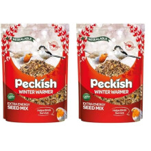 Peckish Winter Warmer Wild Bird Seed Mix 17 kg Pack of 2