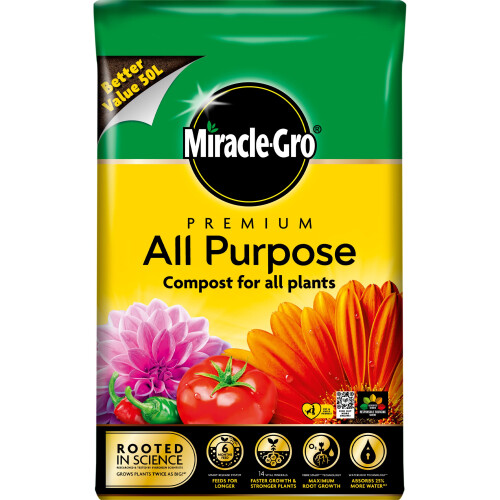 Miracle-Gro MiracleGro Premium All Purpose Compost 50L