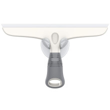 MRSIGA MultiPurpose Squeegee for Window Glass Shower Door Car Heavy Duty Window Scrubber Suction Hook Included 10 inch White Gray – This product