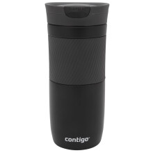 Contigo Byron Snapseal Travel Mug Stainless Steel Thermal Mug Vacuum Flask Leakproof Tumbler Coffee to Go Mug with BPA Free EasyClean Lid Ma
