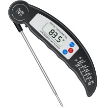 Flintronic Digital Instant Read Meat Thermometer High Accuracy FC Auto OnOff Black Kitchen Thermometer – This product is designed with premium