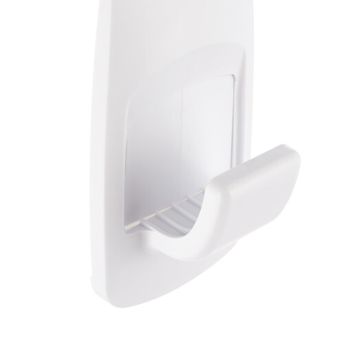 3M Command Jumbo Utility Hook, Pack of 1 Hook and 4 Adhesive Strips, White , 2