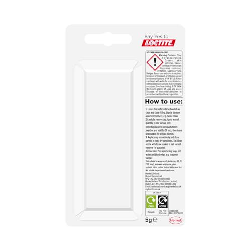 Loctite Loctite Precision Super Glue 5g – Clear, Strong Fast,Setting Liquid 2