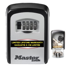 Master Lock Key Safe, 5401EURD, Wall Mounted, Medium, Strong Aluminium