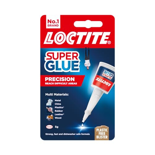 Loctite Loctite Precision Super Glue 5g – Clear, Strong Fast,Setting Liquid 1