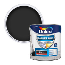 Dulux Weather Shield Exterior High Gloss Paint, 2.5 L , Black