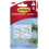 3M Command Medium Hook, Pack of 2 Hooks and 4 Adhesive Strips, Transparent , 1
