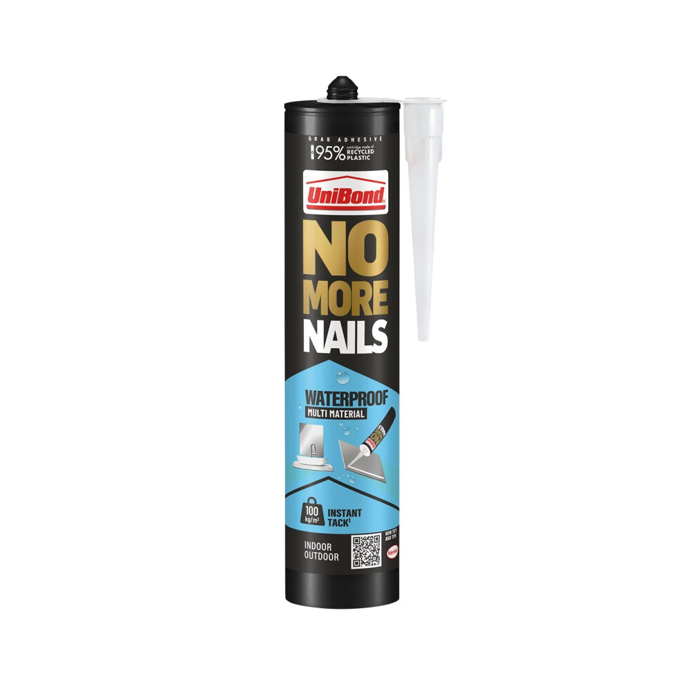 Unibond No More Nails Waterproof, Heavy,Duty Mounting Adhesive, Strong Glue