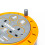 Status STATUS Double Socket Cassette Reel, 5m, Orange, 10 Amp, Thermal Cut Out, 5