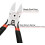 BOENFU Precision Wire Cutter, 6 Inch Wire Flush Cutters Ultra Sharp Side 3