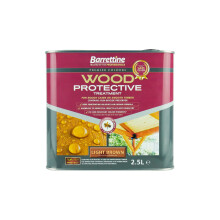 Barrettine Wood Protective Treatment (Light Brown, 2.5L) , Ideal Treatment