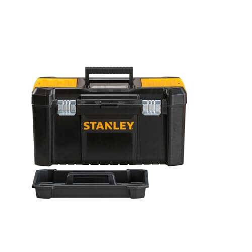 STANLEY STANLEY Essential Tool Box (19in), Durable Storage Solution with Removable 1