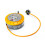 Status STATUS Double Socket Cassette Reel, 5m, Orange, 10 Amp, Thermal Cut Out, 6